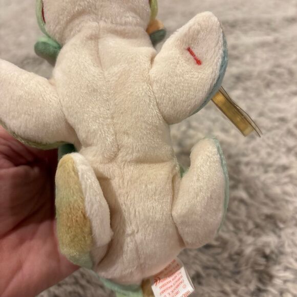 Ty Blue and Green Chameleon Plush Toy for Small Pets - Picture 4 of 4